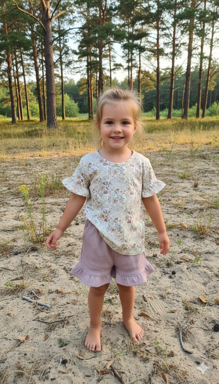 T-shirt Evi – Pastel Field