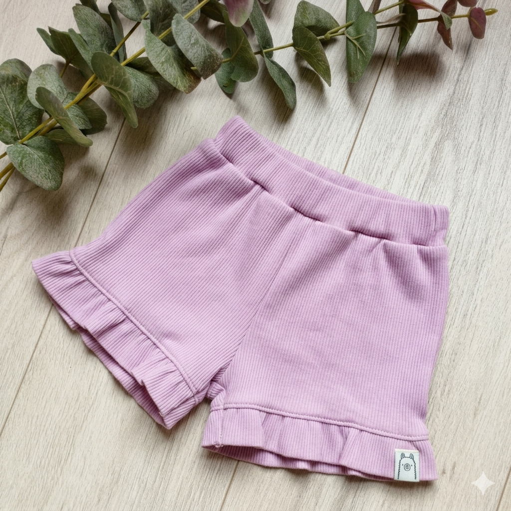 Ruffle Short – Lila