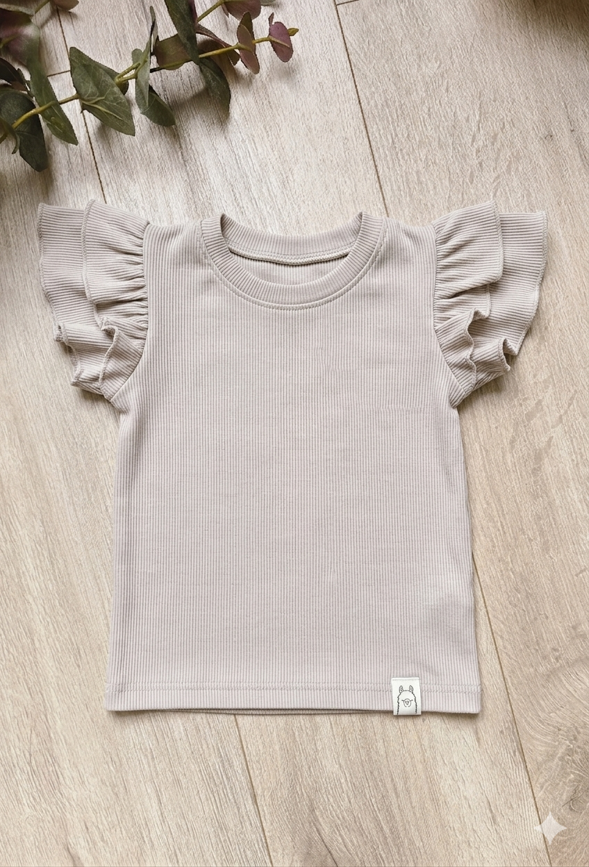 T-shirt Lynn – Licht beige