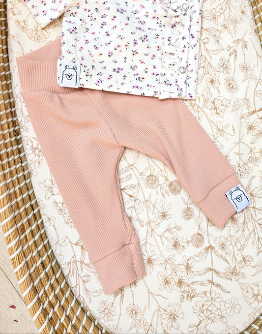 Babybroekje rib nude roze – Noa&Djé
