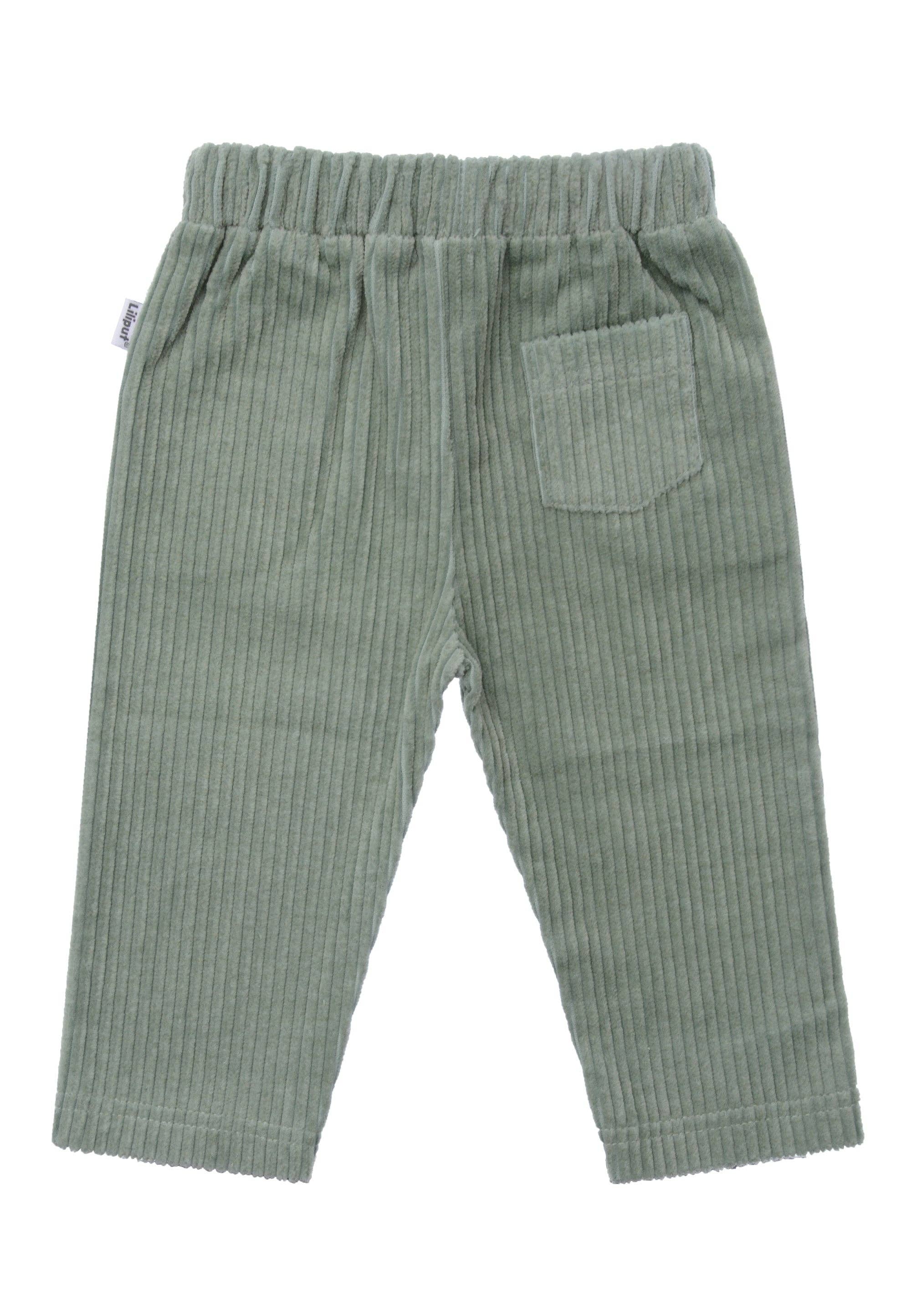 Liliput Rib Corduroy Broek – Sage Green