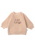 Afbeelding laden in Galerijviewer, Beige Liliput sweater met tekst “Ciao Kakao”
