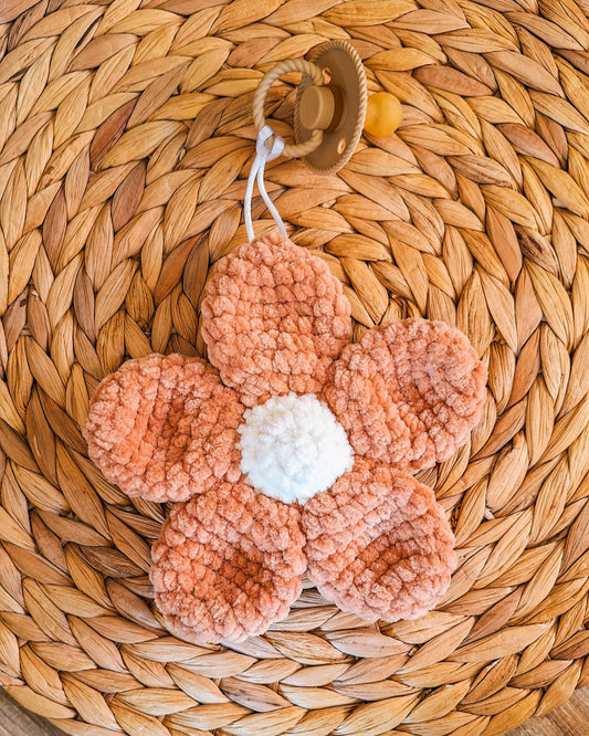 Bloem speenknuffeltje nougat – Noa&Djé