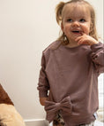 Afbeelding laden in Galerijviewer, Handmade sweater mauve French terry
