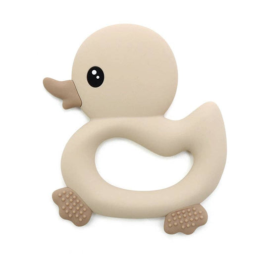 Siliconen Bijtring – Eendje 🦆