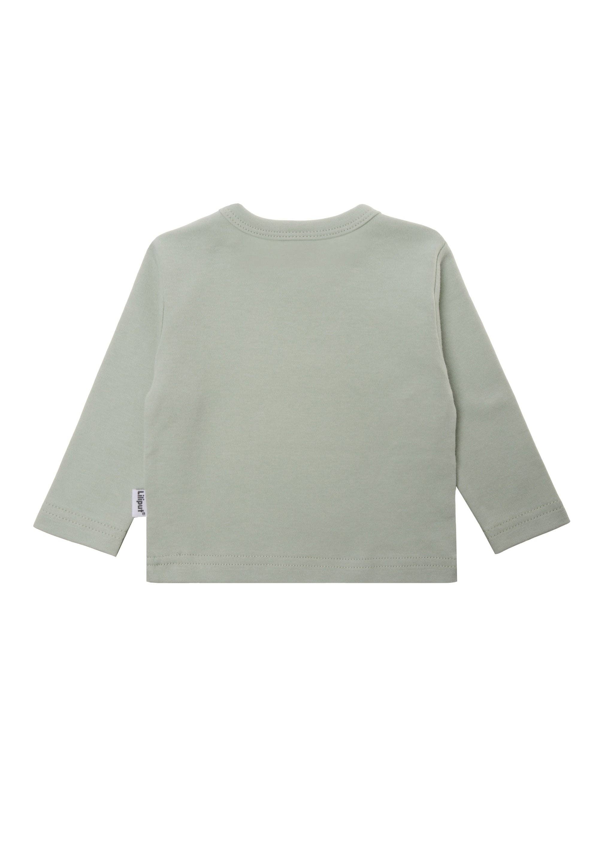 Liliput Longsleeve Oudgroen – Bonjour Croissant