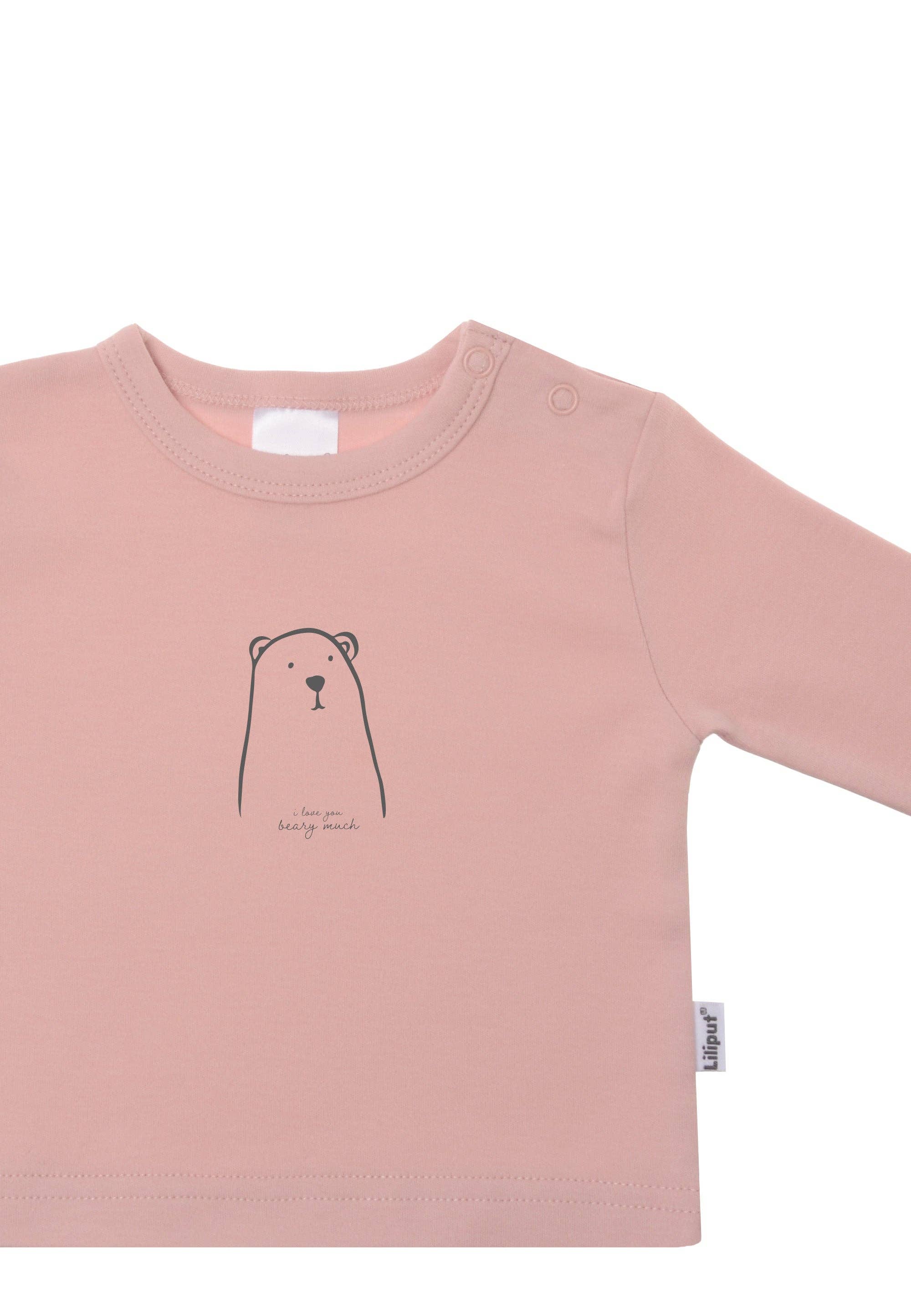 Liliput Longsleeve Roze - Beary Much
