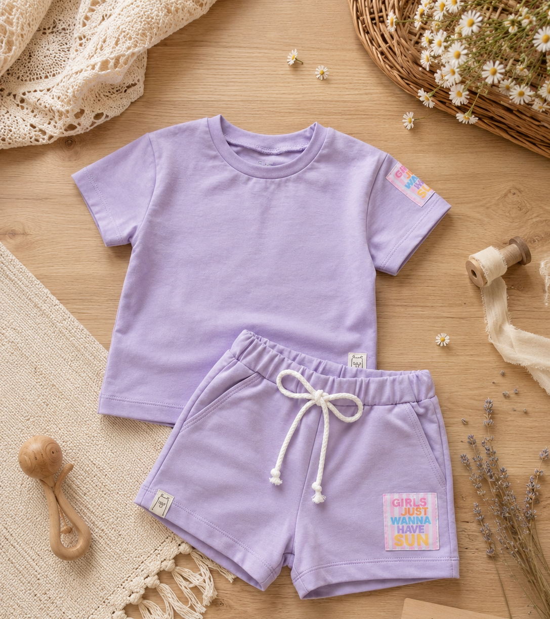 Summer Statement Tee - Girls Just Wanna Have Sun 💜
